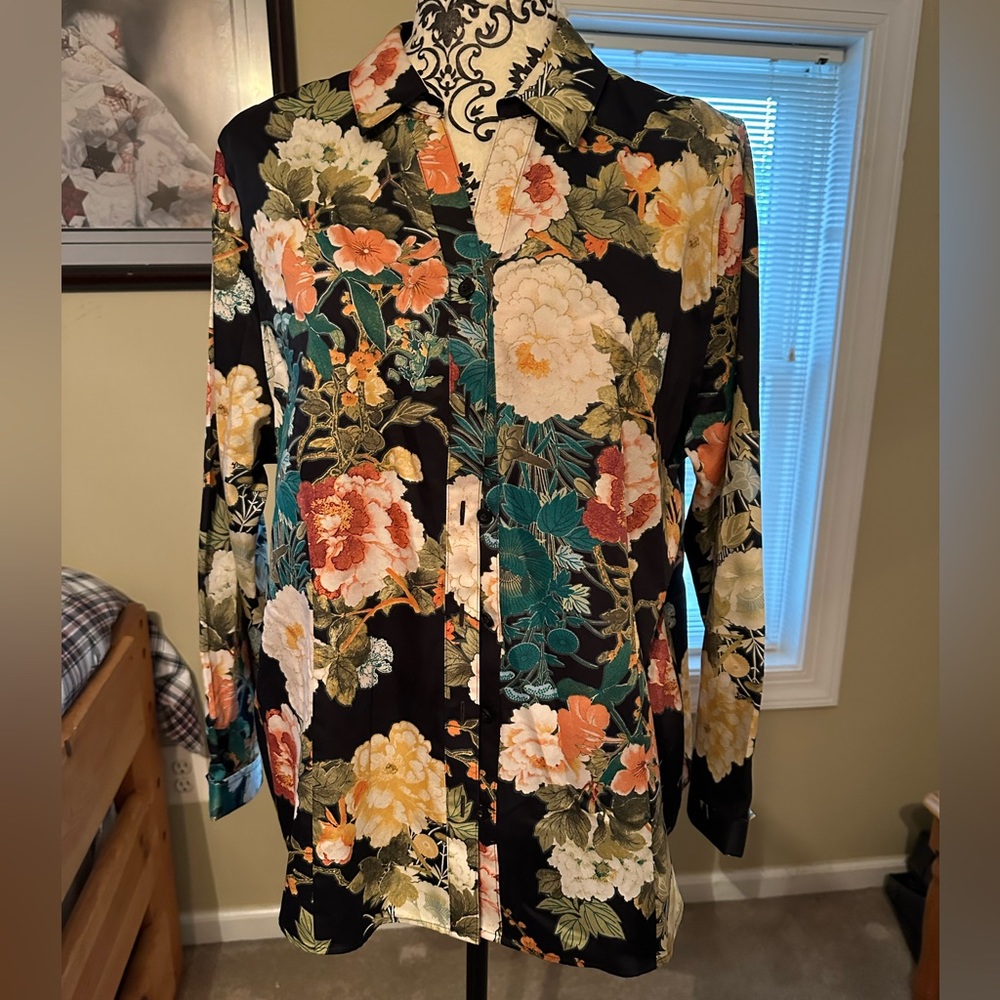 Flora button up from Chicos